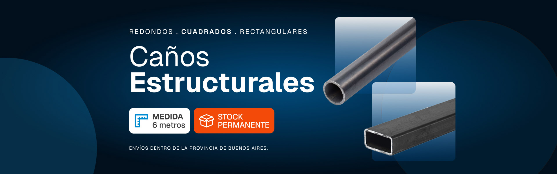 banner canos estructurales Grupo Fucile -