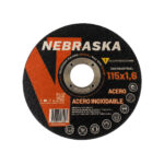 Disco de Corte Nebraska 115x1.6 mm Amoladora