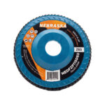 Disco Flap Zirconio Plano Nebraska 115mm Grano 60