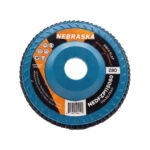 Disco Flap Zirconio Plano Nebraska 115mm Grano 80